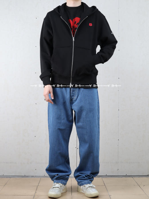 Boke Flower Full Zip Hoodie-99J 商品图1