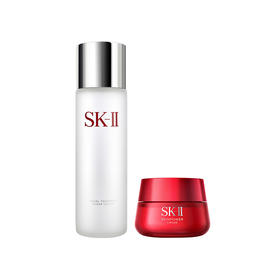 SK-II套装   神仙水230ml+大红瓶面霜80g护肤品化妆品sk2节日礼物送女友