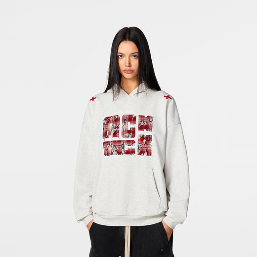 【Achock官方店】连帽卫衣男女新款潮牌美式个性休闲套头上衣情侣 商品图2