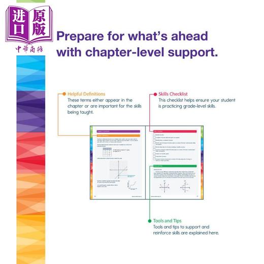 【中商原版】Spectrum Math Workbook Grade 8 2024新版光谱练习册 数学系列 八年级 商品图4