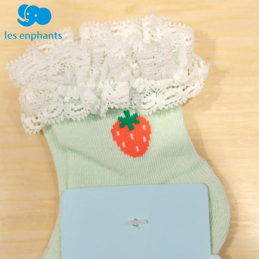 丽婴房-鞋袜类（春）A7宝宝袜（BABY水果乐园） 商品图1