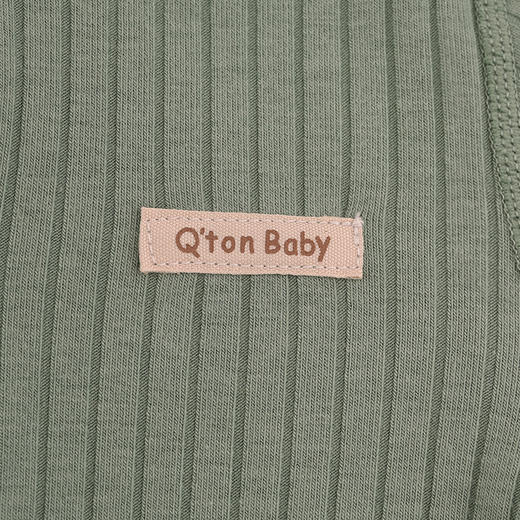 棉果果秋季新品内衣有机棉纱5A抗菌男童哈衣对开连体衣M311722224515 商品图2