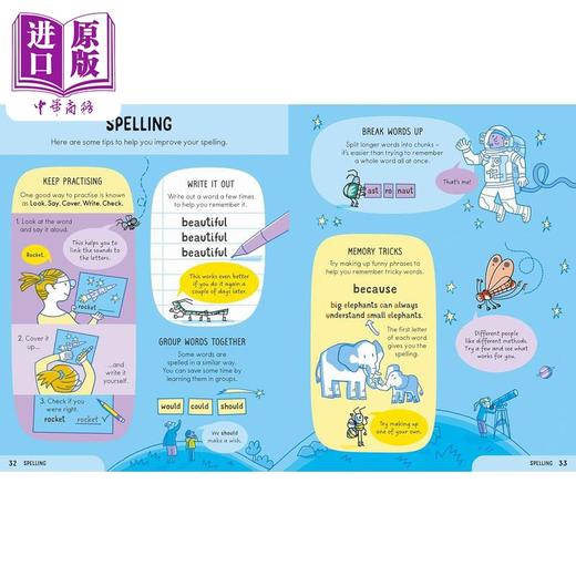 【中商原版】英语学习 拼写 标点符号和语法 Essential English Spelling Punctuation and Grammar 英文原版 儿童学习教辅 商品图4