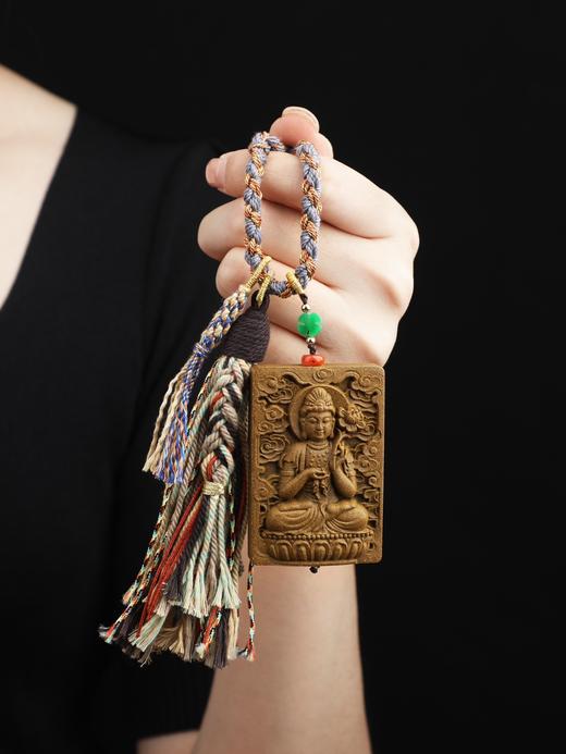 大势至菩萨香牌随身携带香品车载天然香薰 商品图2