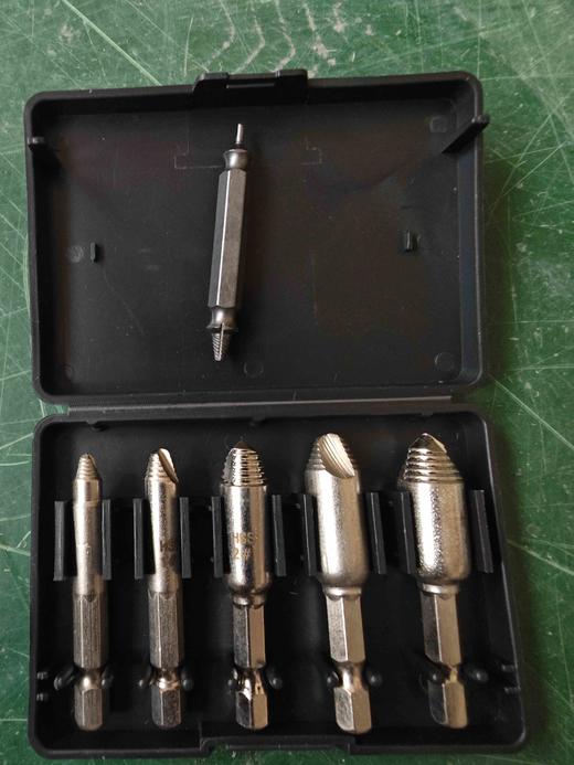 【货号02238】6件套断螺丝取出器/滑丝取丝器/断丝取出器/拆螺丝神器/坏螺丝 商品图0