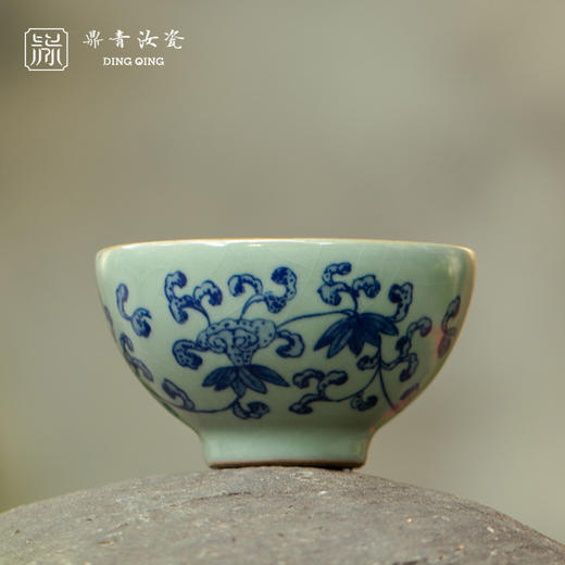 问鼎鼎青青花束罗杯（缠香）（缺货） 商品图0