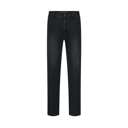 【含海岛绒】柒牌牛仔裤男2024秋冬新款时尚休闲百搭直筒水洗长裤	127H72010 商品图4