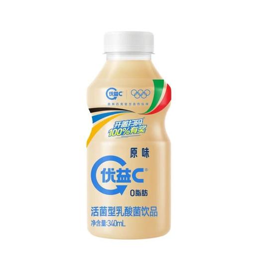 蒙牛340ml原味优益C酸奶 商品图0