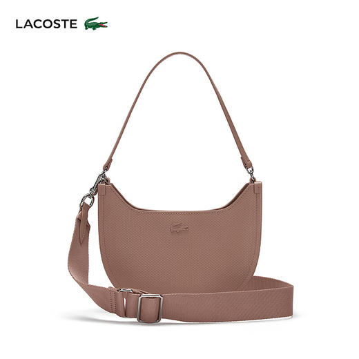 Lacoste法国鳄鱼女士新款时尚纯色时尚斜挎单肩手提包NF4706KL 商品图0