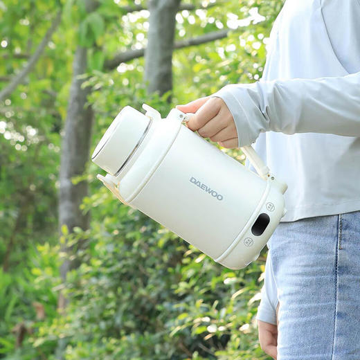 大宇（DAEWOO） 便携式迷你烧水杯家用旅行泡茶电热水杯DYSH-BX12 DYSH-BX12科洛白 1.2L 商品图7