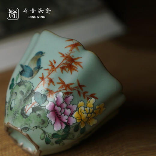 问鼎鼎青系列冰棱杯（富贵白头） （缺货） 商品图1