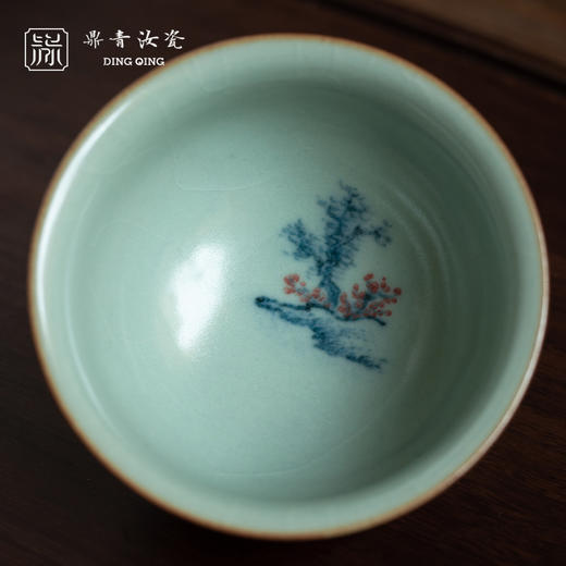 问鼎鼎青青花伴月杯（望尘）（缺货） 商品图2