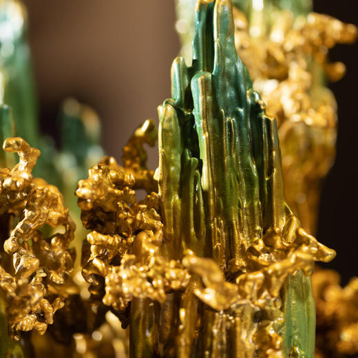 朱炳仁铜 千里江山艺术品摆件玄关客厅装饰乔迁礼物收藏品 商品图2