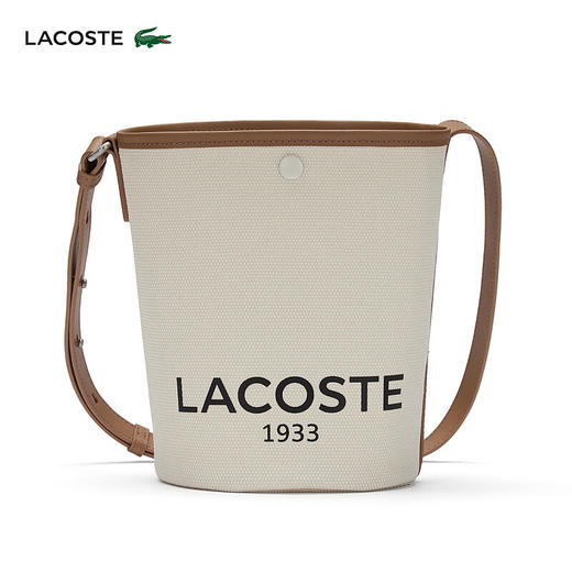 Lacoste法国鳄鱼女士新款时尚复古休闲简约拼色斜挎包NF4734TD 商品图0