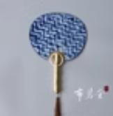 扎染团扇（电流纹） 商品图0