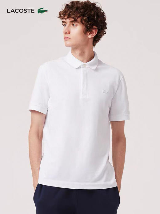 清仓，处理现货独家订单！ LACOSTE鳄鱼POLO衫 2024夏季翻领休闲刺绣重磅T恤短袖POLO衫 商品图3