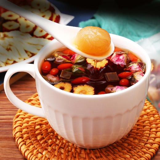 【每日一饮！有滋有味】阿胶红糖姜茶黑糖姜茶红枣阿胶姜茶暖茶女生茶玫瑰黑糖三伏姜枣茶，扑鼻香气 入口焦甜口感细腻顺滑。ry 商品图2