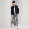 柒牌翻领夹克男2024秋冬新款暗格纹提花商务休闲行政通勤男士外套	127K70190 商品缩略图3