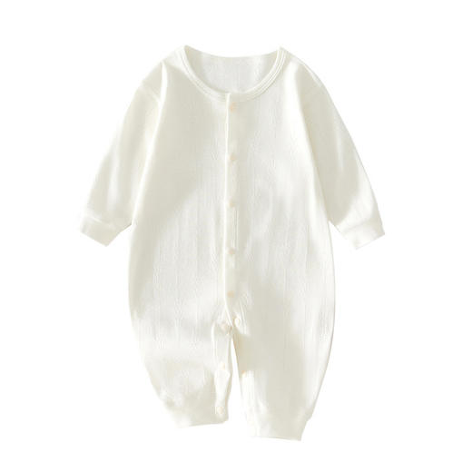 【全棉亲肤 无骨裸穿】新生儿婴儿衣服a类纯棉小月龄春装夏季薄款幼儿宝宝连体衣春秋装 商品图4