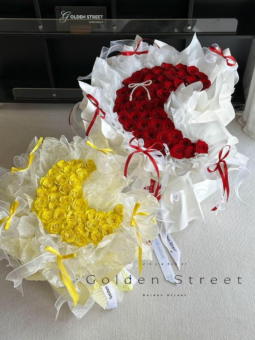 【爆款支架】蝴蝶支架月亮支架/ 永远18岁/爱心花束神器(1包3套) 商品图0