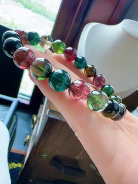 31.9g 10mm 碧玺手链