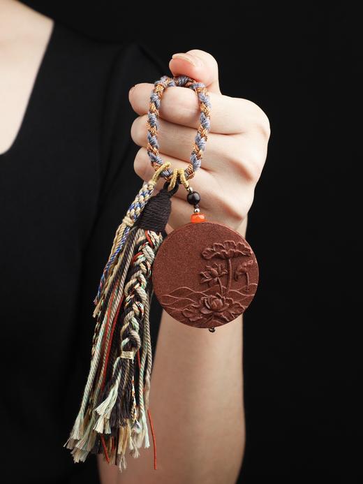 映日荷花随身携带香品车载天然香薰 商品图0