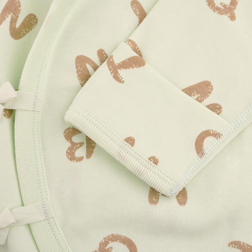 棉果果秋季新品男童内衣有机棉纱5A抗菌男童蝴蝶哈衣连体衣M311726224498 商品图3