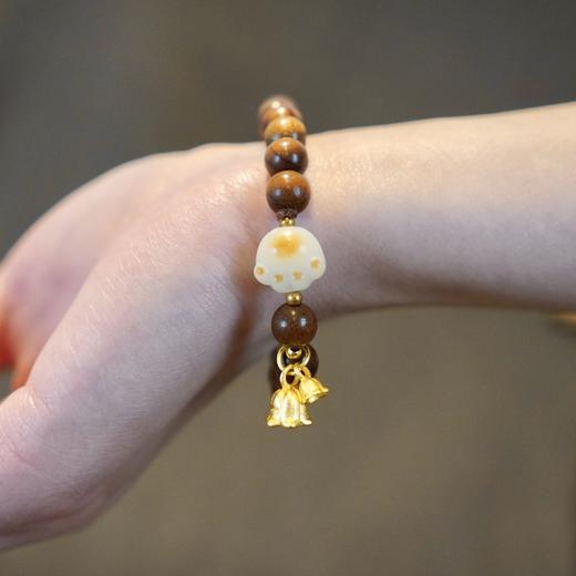 敦煌【敦煌金丝楠菩提猫爪手串】（敦煌/丹霞包装随机发货）敦煌福泽小众轻奢手串 商品图2