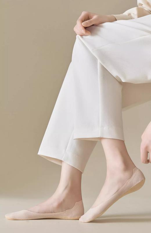 （买一送一）竖纹布基本款船袜AS4034 商品图5