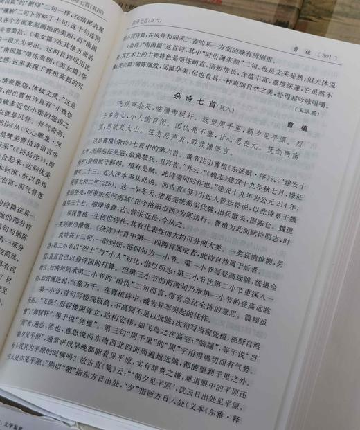 《汉魏六朝诗鉴赏辞典》（新一版），精装，32开，吴小如、章培恒等著，上海辞书出版社2016年一版，因此不详，定价108，售价43元。品相9成。 商品图7