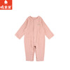 棉果果秋季新品内衣有机棉纱5A抗菌女童对开哈衣连体衣M321722224514 商品缩略图0