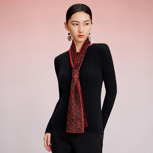 TANGY Collection天意精品2024秋季新品中国风女士围巾 商品图1