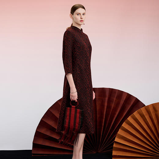 TANGY Collection天意精品2024秋季新品中国风女士连衣裙 商品图1