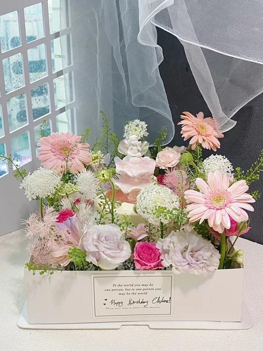鲜花许愿池蛋糕 商品图3
