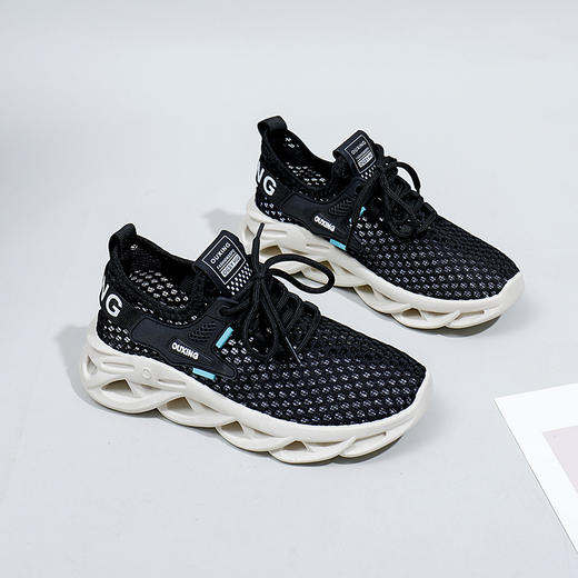 夏季新款【韩版透气飞织女鞋】潮学生跑步运动鞋 女休闲鞋HY158 商品图5