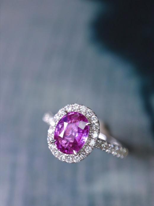 1.52ct 4.16g 蓝宝石戒指 商品图3