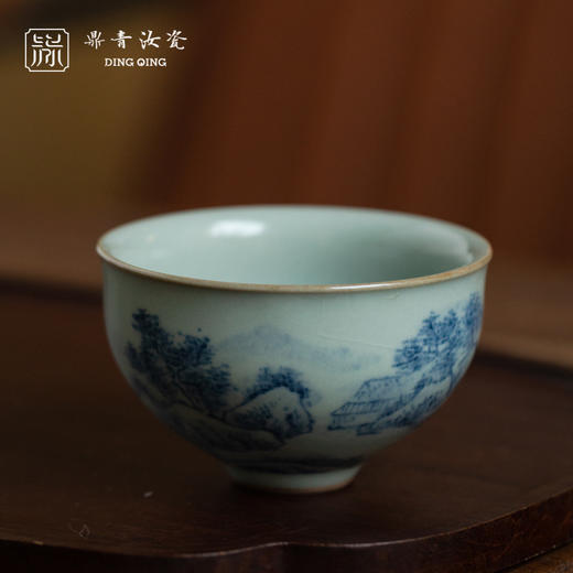 问鼎鼎青青花伴月杯（流川）（缺货） 商品图0