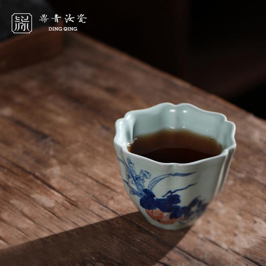 问鼎鼎青青花冰棱杯（春花秋实）（缺货） 商品图1