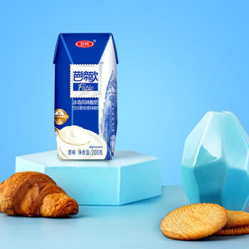 三元芭缔欧冰岛风味常温酸奶整箱200g*24盒 零食下午茶 整箱送礼 /水饮冲调 /常温奶 /酸奶 商品图1