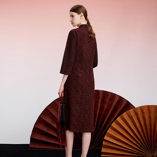 TANGY Collection天意精品2024秋季新品中国风女士连衣裙 商品图2