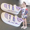女童凉鞋夏款2024年防滑软底儿童小女孩休闲舒适透气包头运动网鞋HLY 商品缩略图0