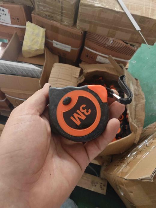 【货号04574】3米长卷尺钢卷尺不锈钢卷尺盒尺测量透明尺子工程尺测量尺 商品图0