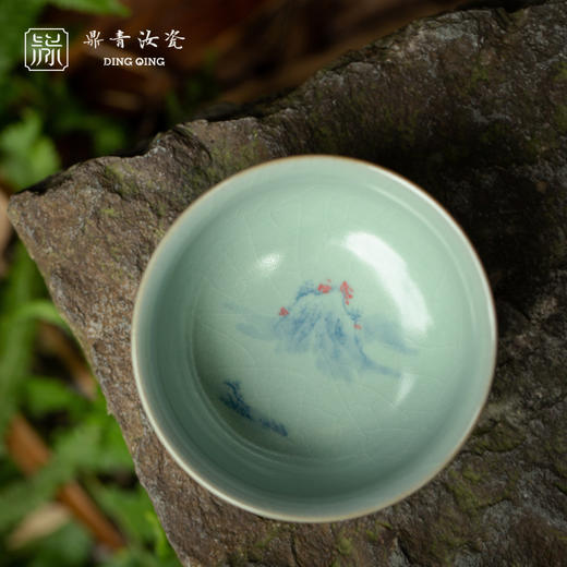 问鼎鼎青青花轻寒杯（春晓）（缺货） 商品图1