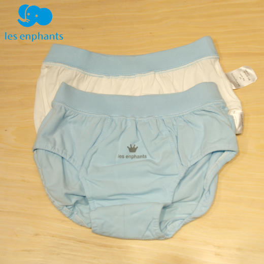 丽婴房-内衣类（夏）B8男女童莱卡三角裤2条装宝宝内裤 商品图0