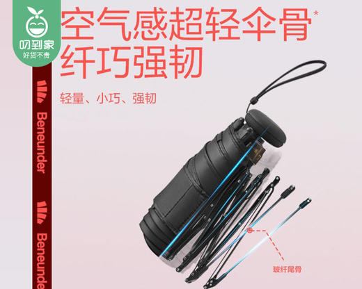 蕉下乐玩系列六折伞（恰个火锅）/1个补单专用 商品图2