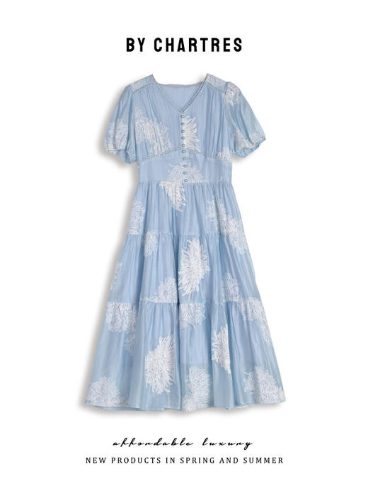 80天丝连衣裙 商品图0