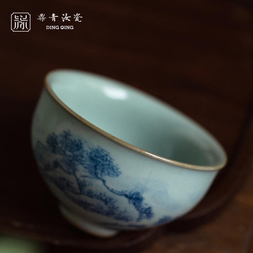 问鼎鼎青青花伴月杯（流川）（缺货） 商品图1