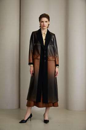 SAFICOO 时尚摩登 小A宽肩版型风衣