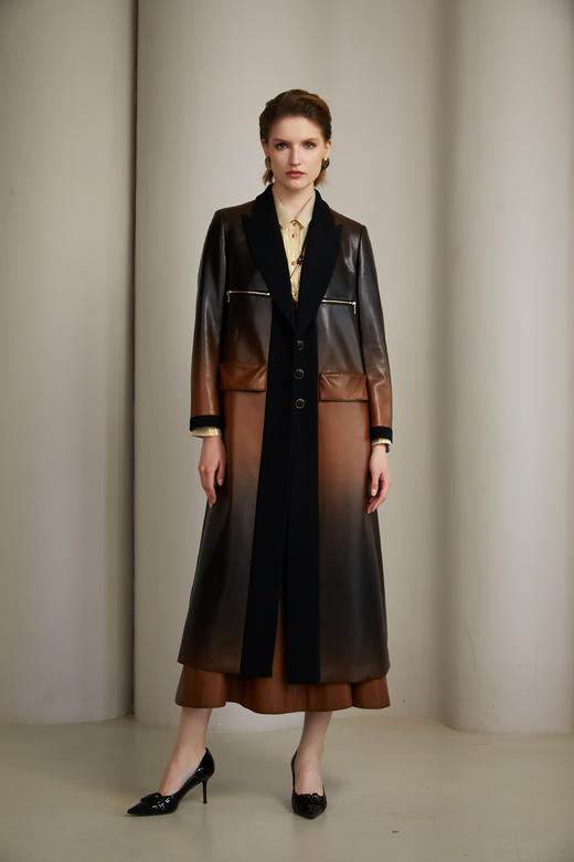 SAFICOO 时尚摩登 小A宽肩版型风衣 商品图0