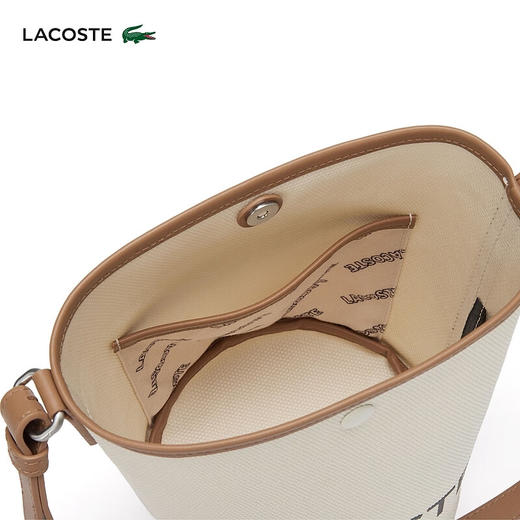 Lacoste法国鳄鱼女士新款时尚复古休闲简约拼色斜挎包NF4734TD 商品图3